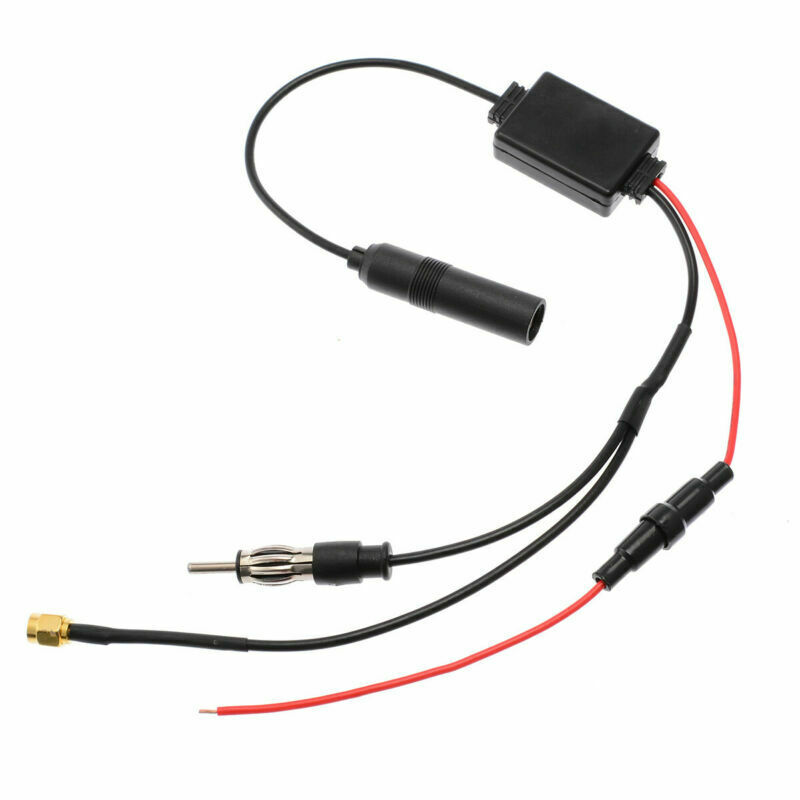 3 in 1 Stereo Luft TUPFEN BIN FM Radio Auto Antenne Verstärker Splitter Signal AMP Booster Autos Zubehör