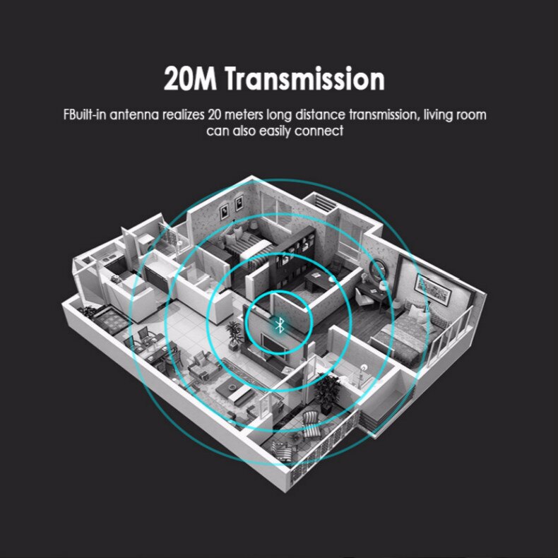 USB Bluetooth 5.0 Adapter Transmitter Receiver Audio Bluetooth Dongle Wireless USB Adapter For Computer PC Laptop Mouse