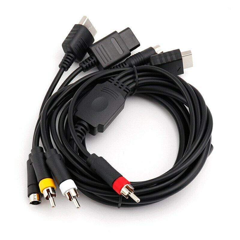 Câble vidéo multi-en 1 pour Sega Saturn SS dreamcast PS1 PS2 SNES N64 NGC
