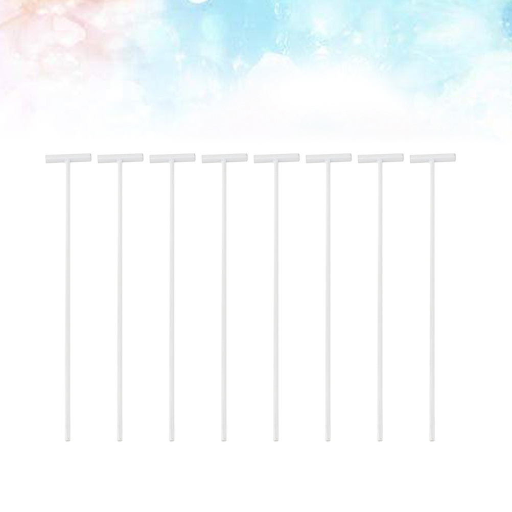 8 pezzi pratica porta gabbia per uccelli sbarra di ferro ingresso filo porta piccione asta porta creativa sbarra