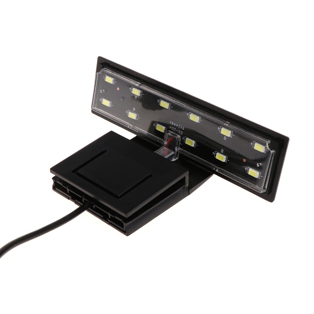 Led Aquarium Fish Tank Licht Dompelpompen Licht Klem Water Plant Grow Wit Kleur Verlichting Eu Plug