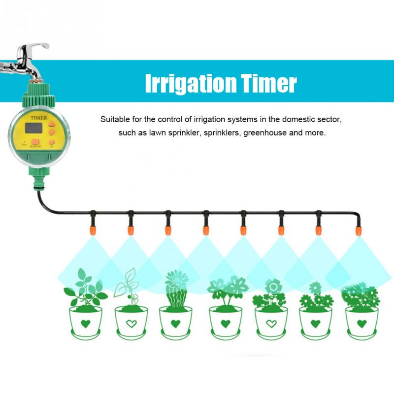 Automatic Intelligent Electronic LCD Digital Timer Garden Sealing Solenoid Valve Irrigation Sprinkler Controller