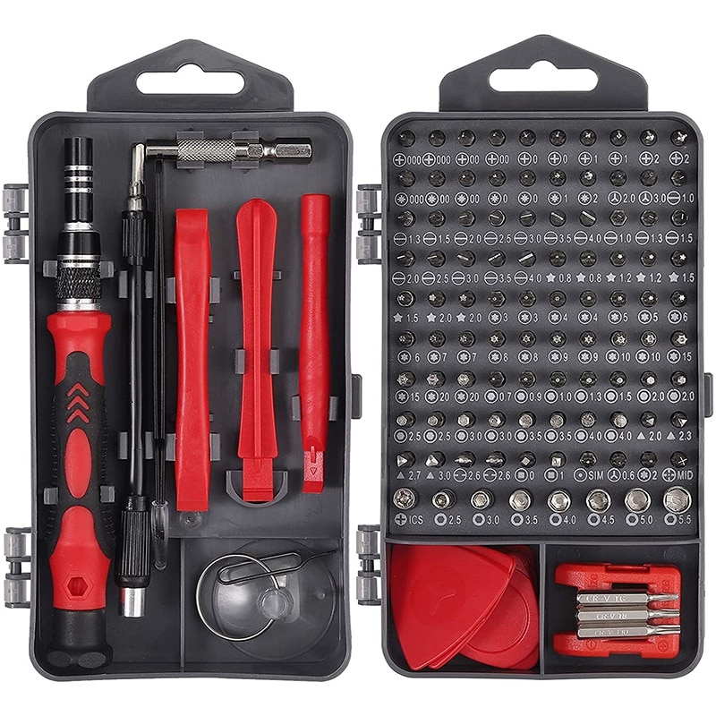 121 in 1 Precision Screwdriver Set Computer Repair Kit with 101 netic Bit and 21 Practical Repair Tools