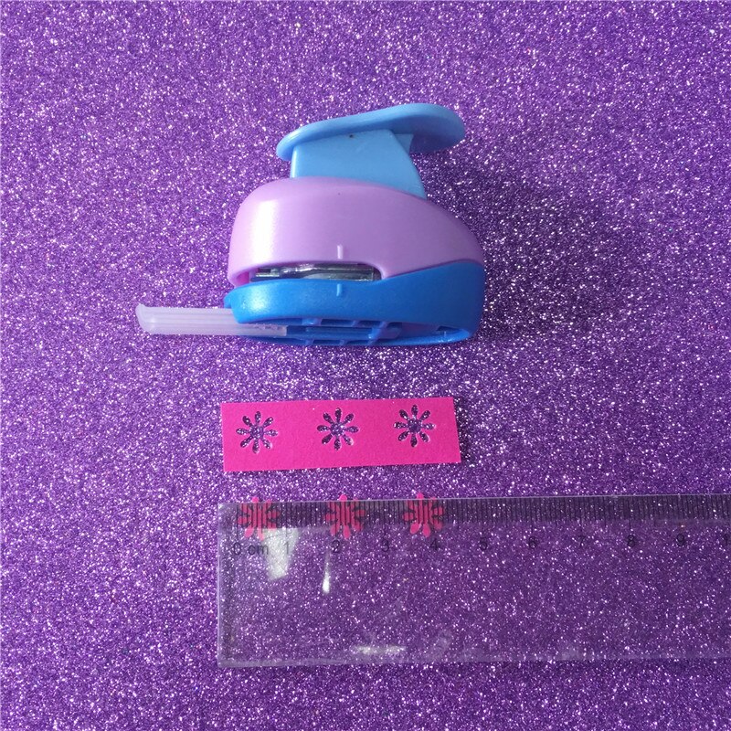 Free Ship 8mm Daisy shape paper cutter foam craft punch perfurador scrapbooking flower hole punch for kids furador diy puncher