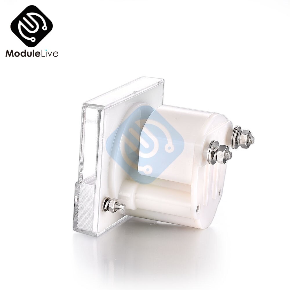 DC10A GB/T7676-98 Analog Panel AMP Current Meter Ammeter Gauge 85C1 White 0-10A