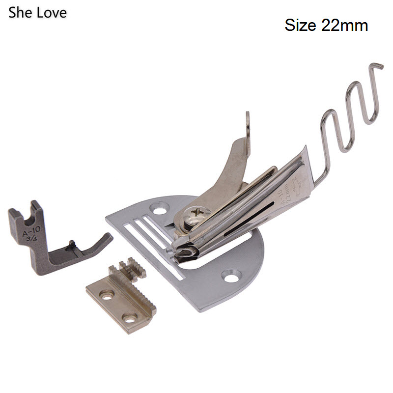 Chzimade Overlock Map A10 Hemmer Right Angle Bias Binder Voor Stiksteek Naaimachine Onderdelen Accessoires Gereedschap: 4