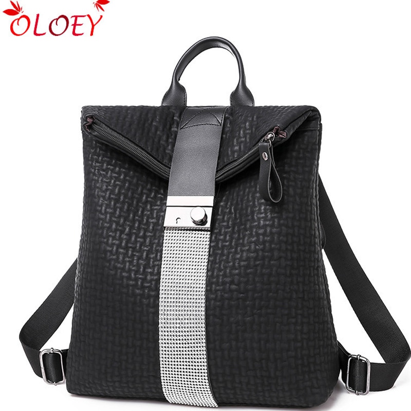 School Backpack Women Bags Backpacks For Teenage College Teenagers Girls Brand Pu Leather Bagpack Luxury Bags Woman Back Pack