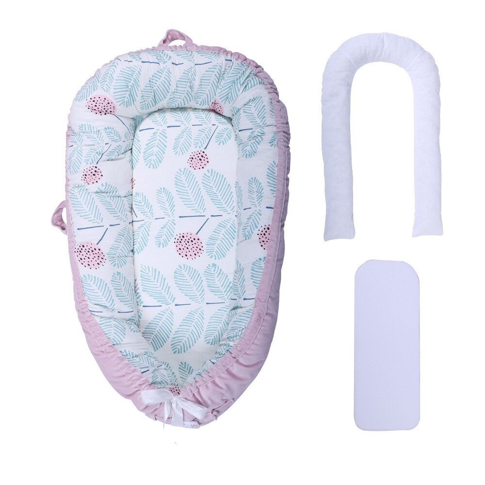 Cotton Baby Bed Portable Removable and Washable Baby Cot American Bionic Bed of Uterus Baby Nest Baby Crib: BY-3052