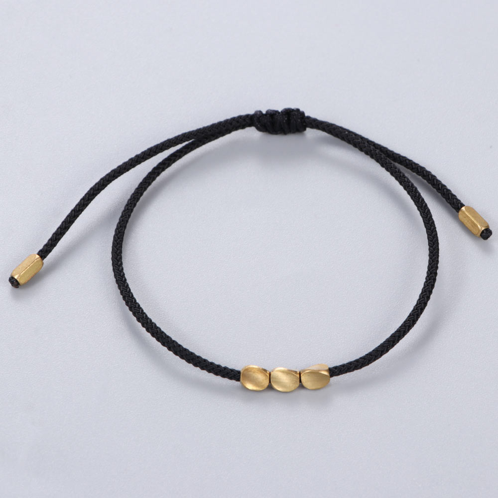 Handgemaakte Tibetaanse Boeddhistische Gevlochten Katoen Koperen Kralen Lucky Touw Armband & Bangles Voor Vrouwen Mannen Draad Armbanden: Style 7