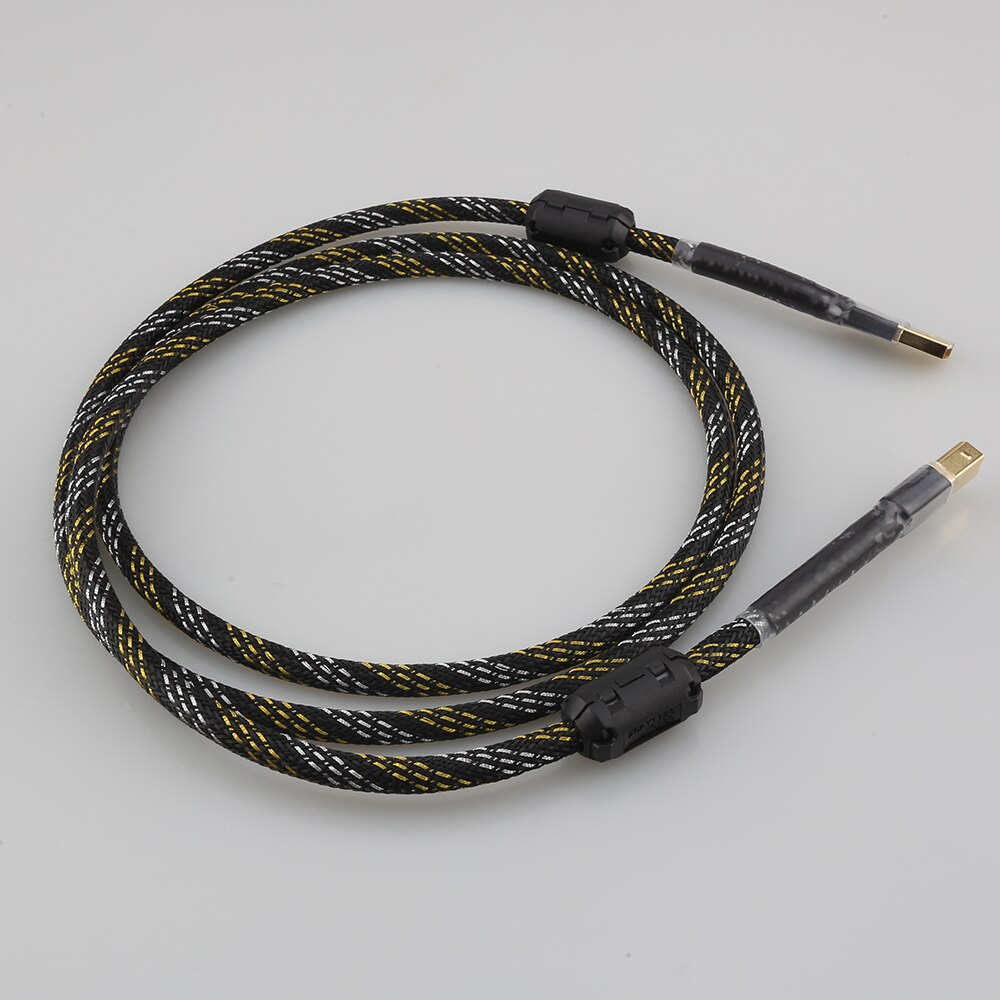 Audiocrast Hifi Usb Kabel 4N Ofc Usb Type A Naar B Data Kabel Hifi Usb Audio Video Kabel Dac pc