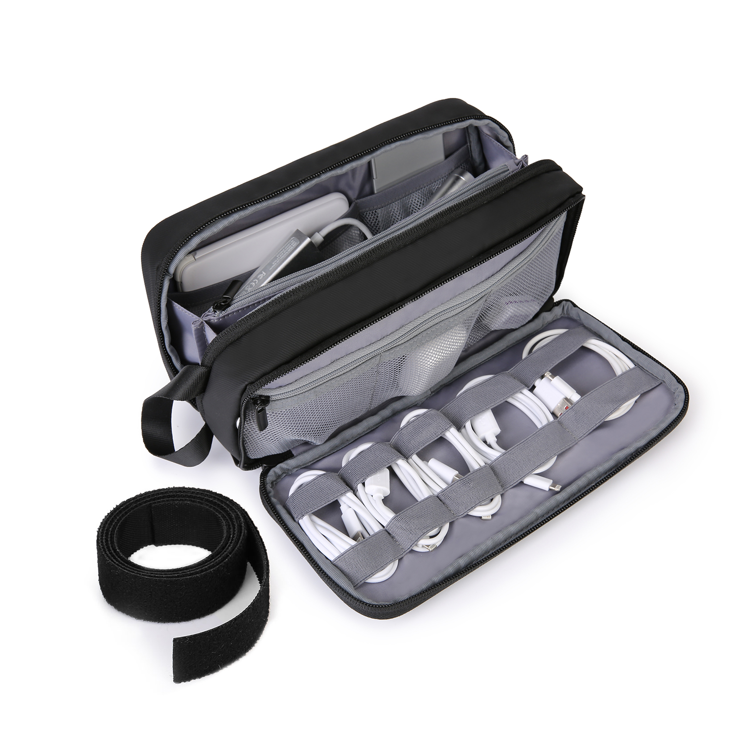 BAGSMART Elektronische Organizer Große Reise Kabel Tasche Kabel Veranstalter Tasche Elektronik Zubehör Fällen für Festplatten, Ladegeräte