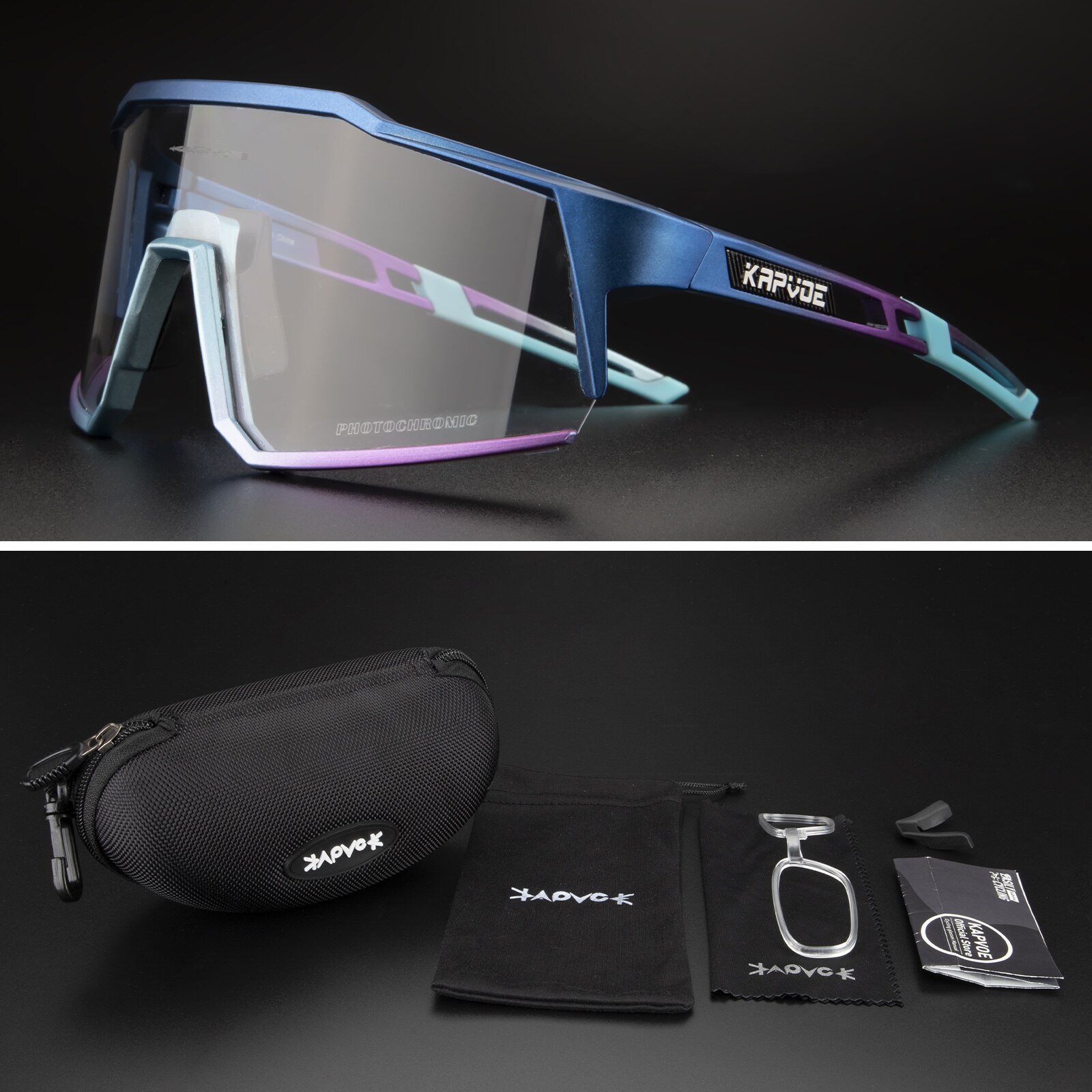 Polarized fishing glasses special high-definition Cycling underwater shooting fish driving hiking bike sunglasses day and night: 05