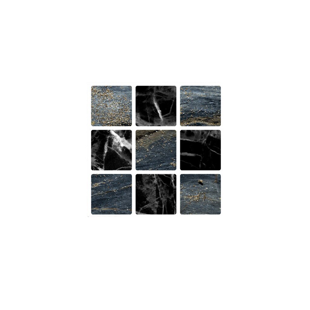 25# Tile Wall Sticker Kitchen Bathroom Decor Wall Stickers Waterproof Peel Stick Tiles Panel Waterproof Matte Tile Stickers: K