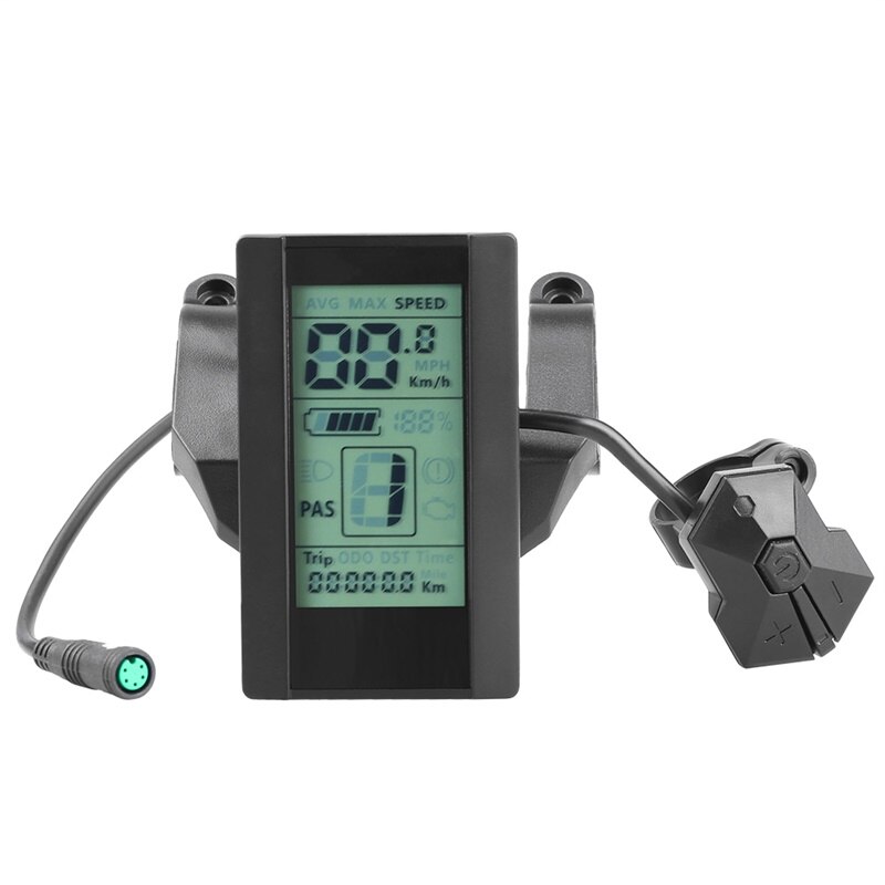 BAFANG C965 800S LCD Display Speed Indicator E bike Conversion Mid Motor Hub Motor BBS01B BBS02B 36V 48V Motor E-bike Kits
