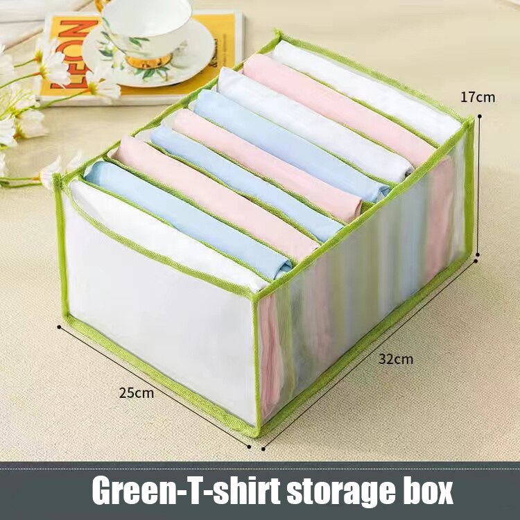 Home Foldable Clothes Closet Organizer Drawer Jeans Shirt Storage Boxs Cabinet organizer drawers Washable: SN0465