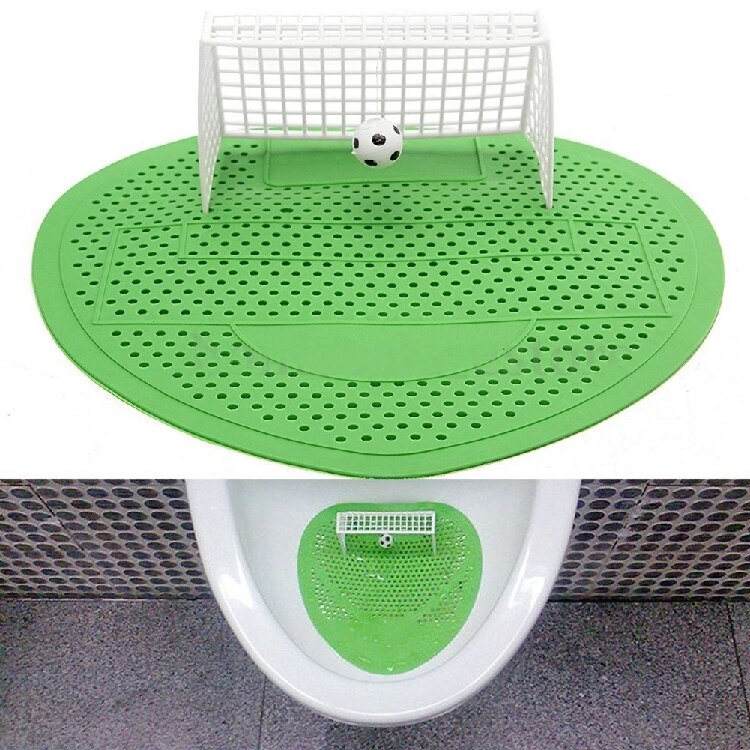 Goal Urinal Football Shooting Mat Urinal Male Toilet Men's Clean Urinal Deodorant Tool Leather Bathroom Pad Aromatic L5A2