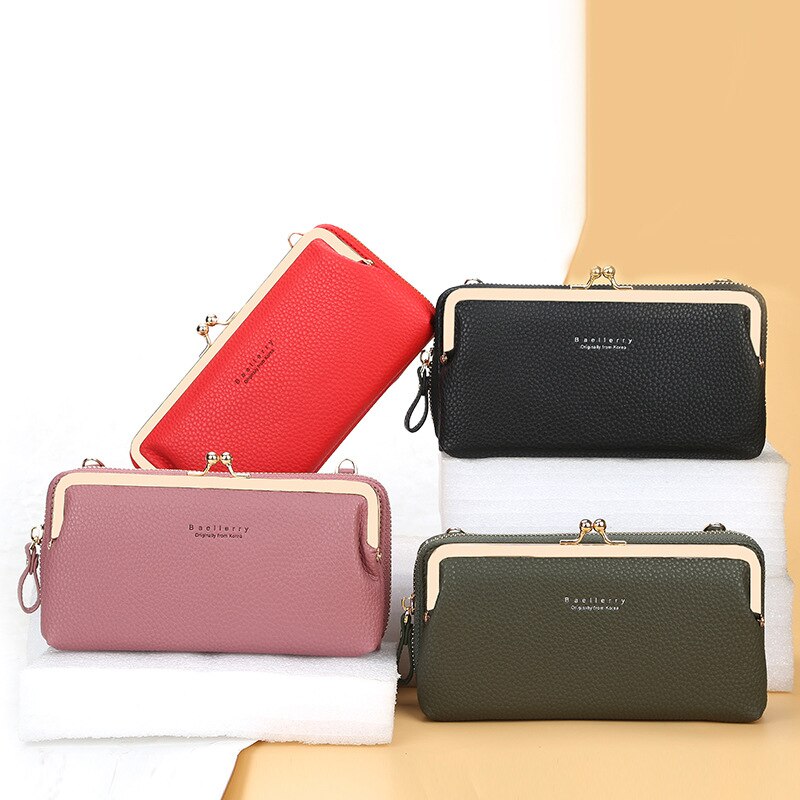 neue Frauen Schulter Taschen Pu Leder Weibliche Große Kapazität Handtaschen Telefon Geldbörse Karte Halfter Damen Umhängetaschen