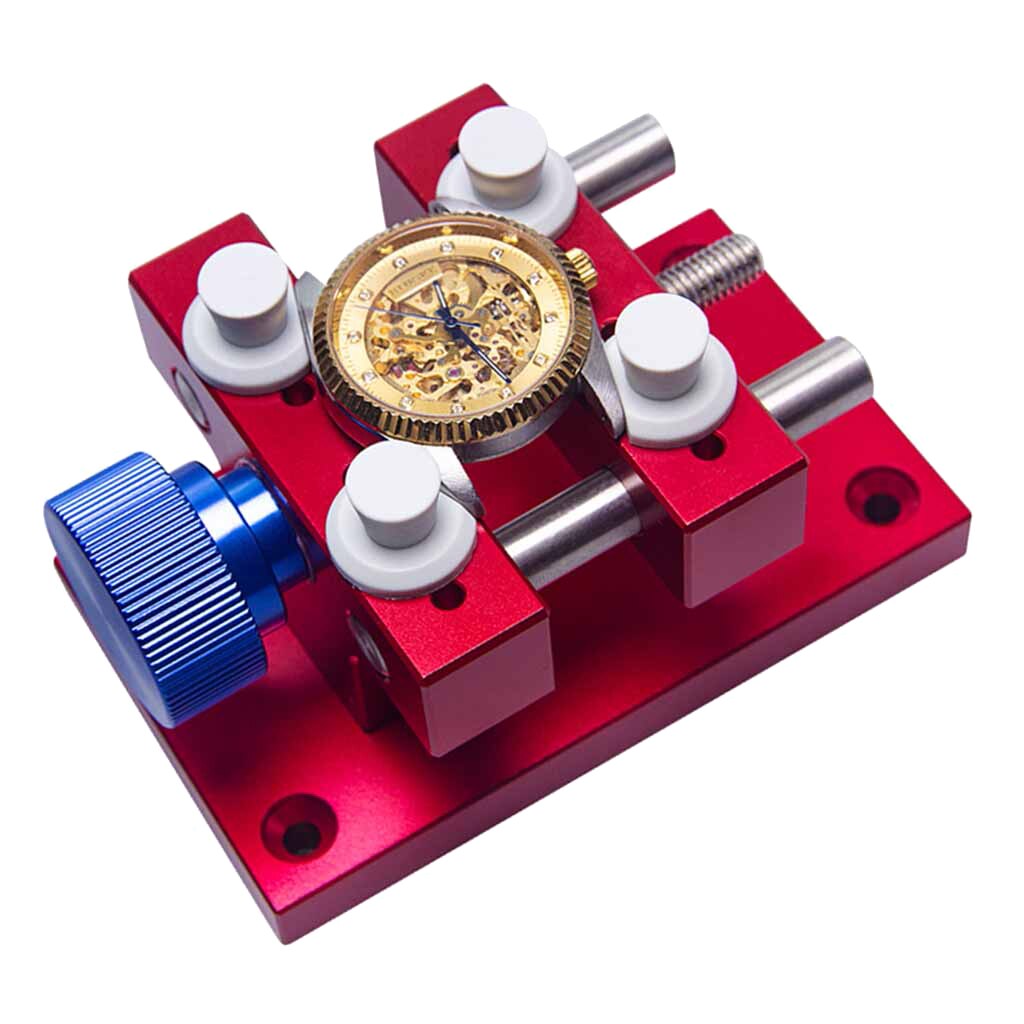 Red Bezel Watch Back Removal Tool Workbench Back Opening Tool Watch Repairing
