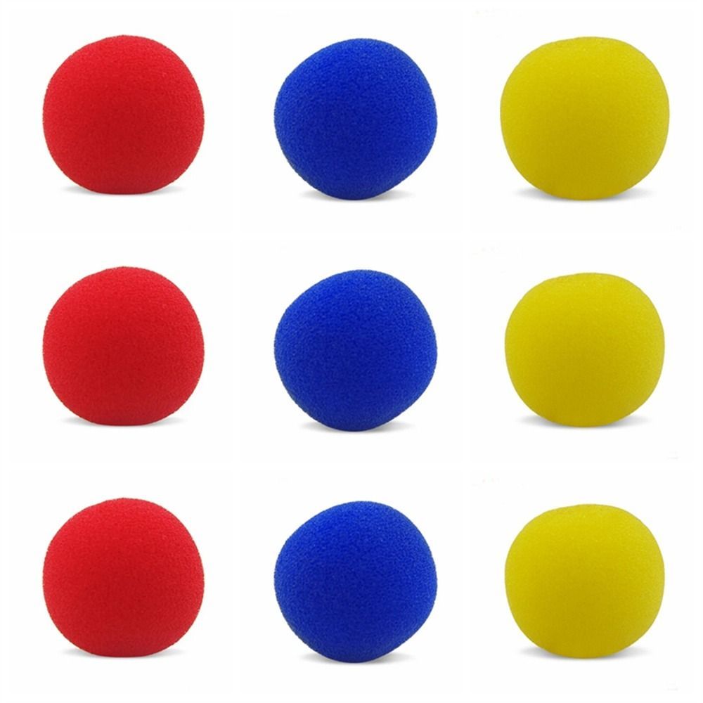 5 Stuks Super Zachte Spons Bal Vinger Goocheltrucs Verschijnen/Verdwijnende Ballen Magia Podium Straat Illusies Gimmick Leuk Klassiek Speelgoed