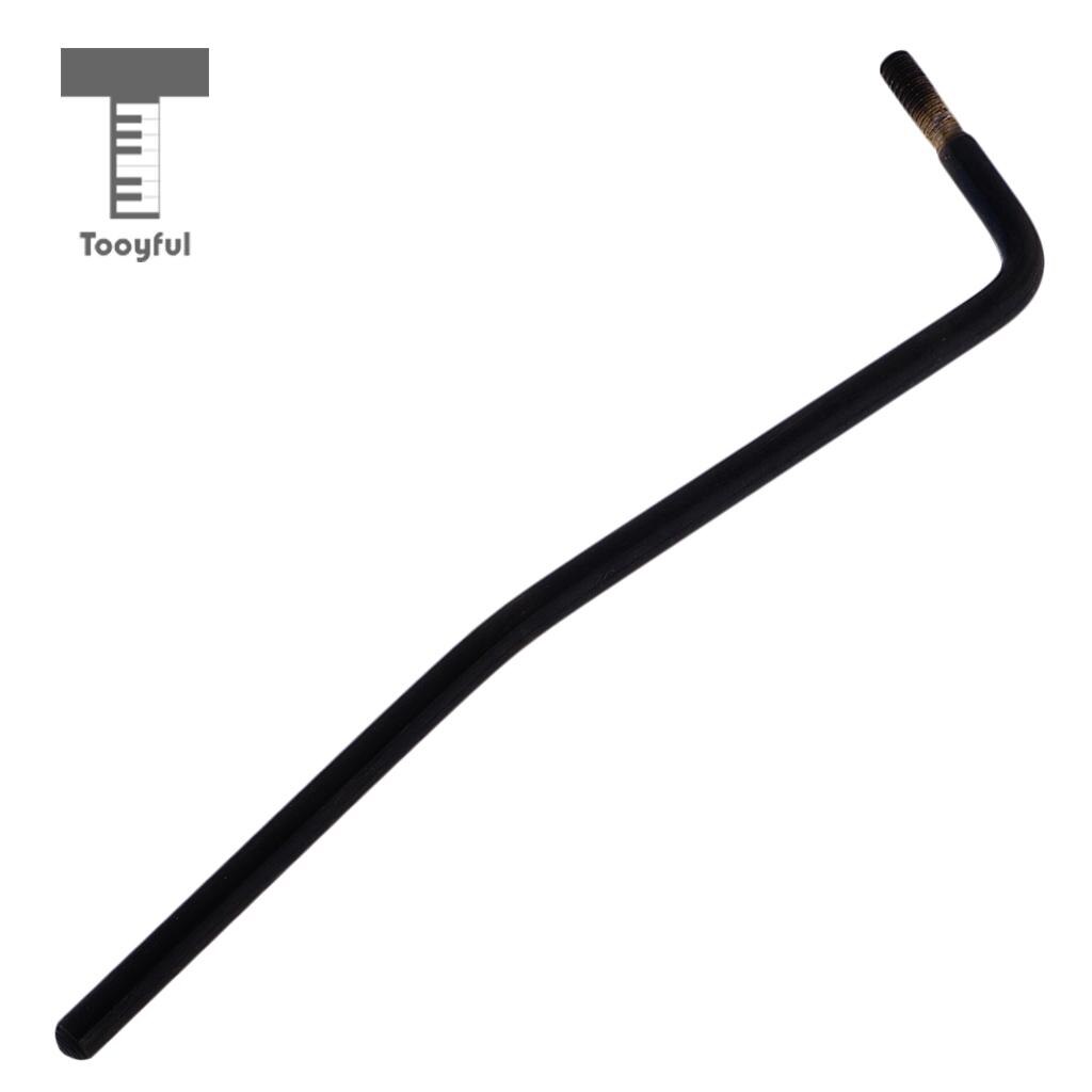 Tooyful Guitar Tremolo Trem Arm Bar Tremolo System for ST Style Strat for Electric Guitar Instrument Black