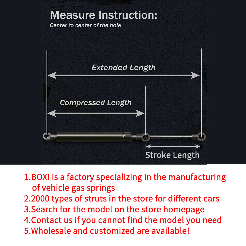 1 par løftestøtter til volvo  s60 2001 -  , volvo  s80 , volvo  v70 1999 -  , volvo  xc70 03 - 14 sg415004,4068 vår