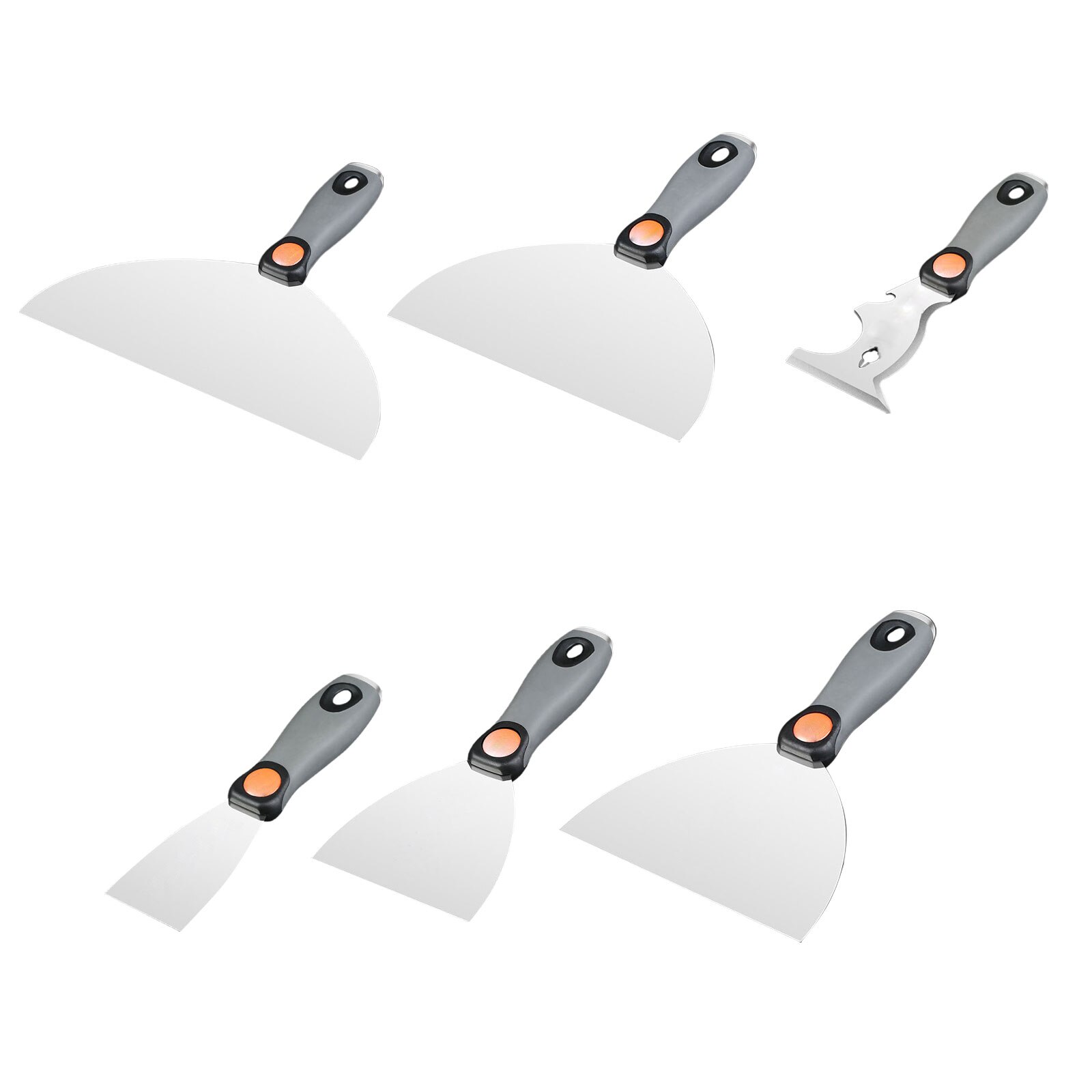 Stainless Steel Drywall Plastering Scraper Putty Trowel Wall Shovel Putty Cement Finishing Paint Decorating Construction Tools
