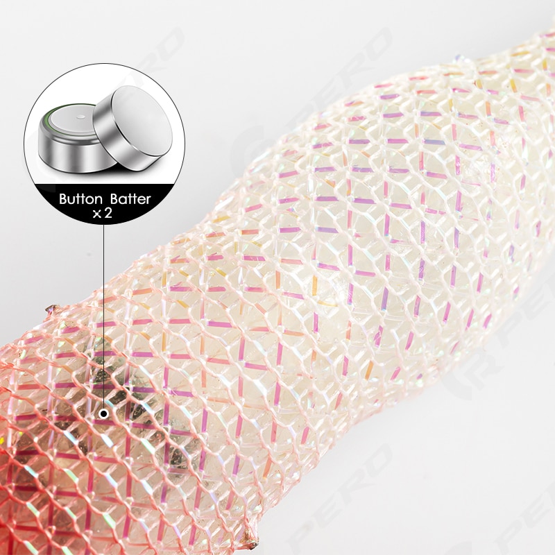 LETOYO – appât lumineux pour la pêche au calmar, leurre pour attraper des poissons tels que les seiches, 80mm, 12g turlutte calamar turlutes peche au calamar turluttes peche aux calamar