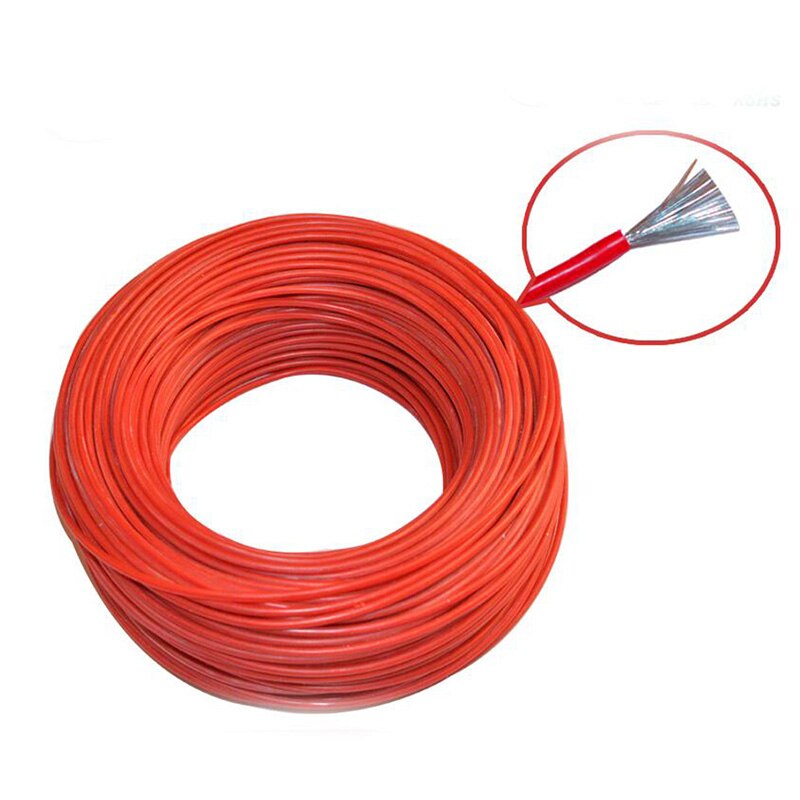 Farm Infrared Heating Cable Carbon 1m Warm Floor Cable Carbon Fiber Heating Wire Electric Hotline for warm Floor