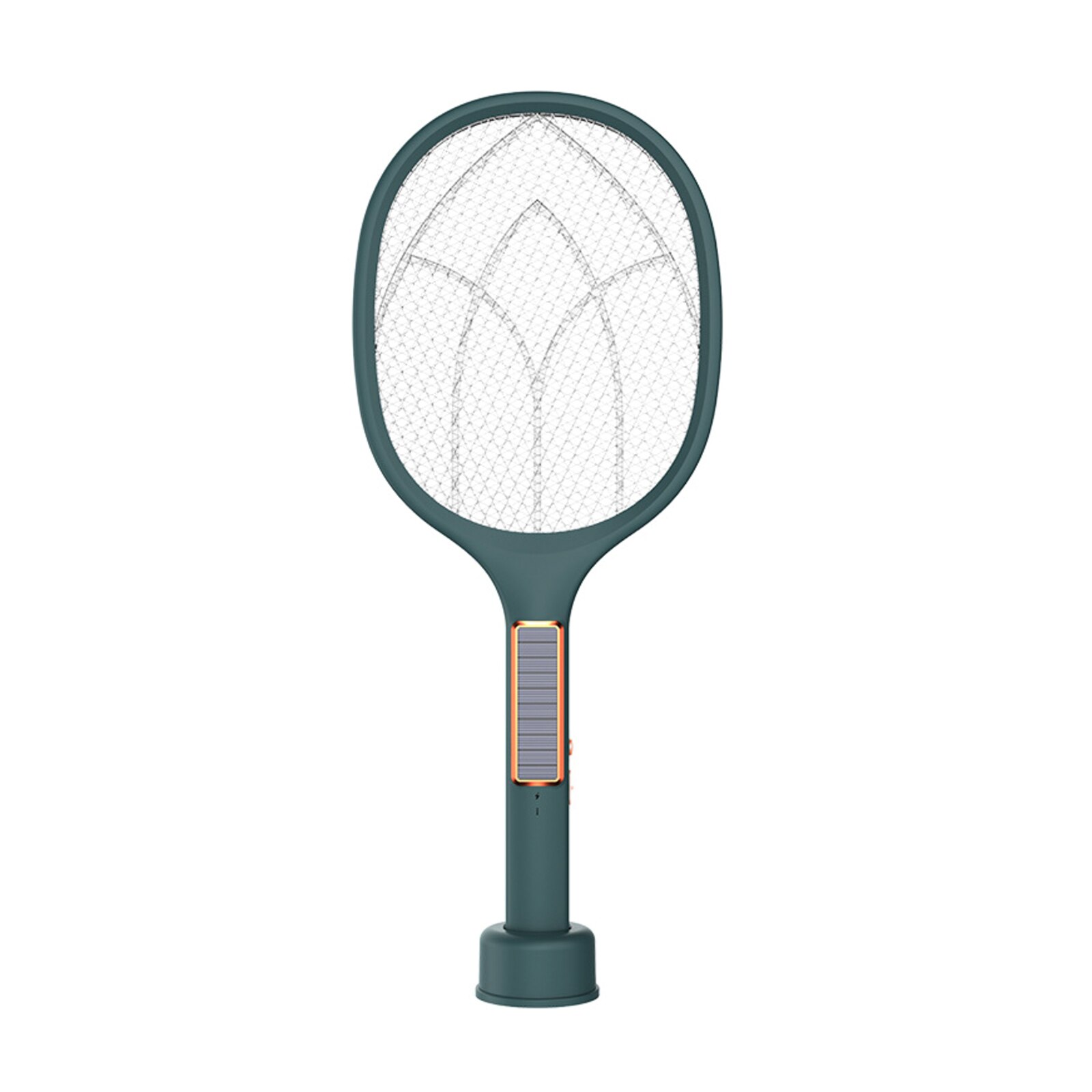 Matamoscas eléctrico recargable por USB, raqueta exterminadora de insectos voladores para el hogar, 1200mAh, insertos, productos de Control de plagas