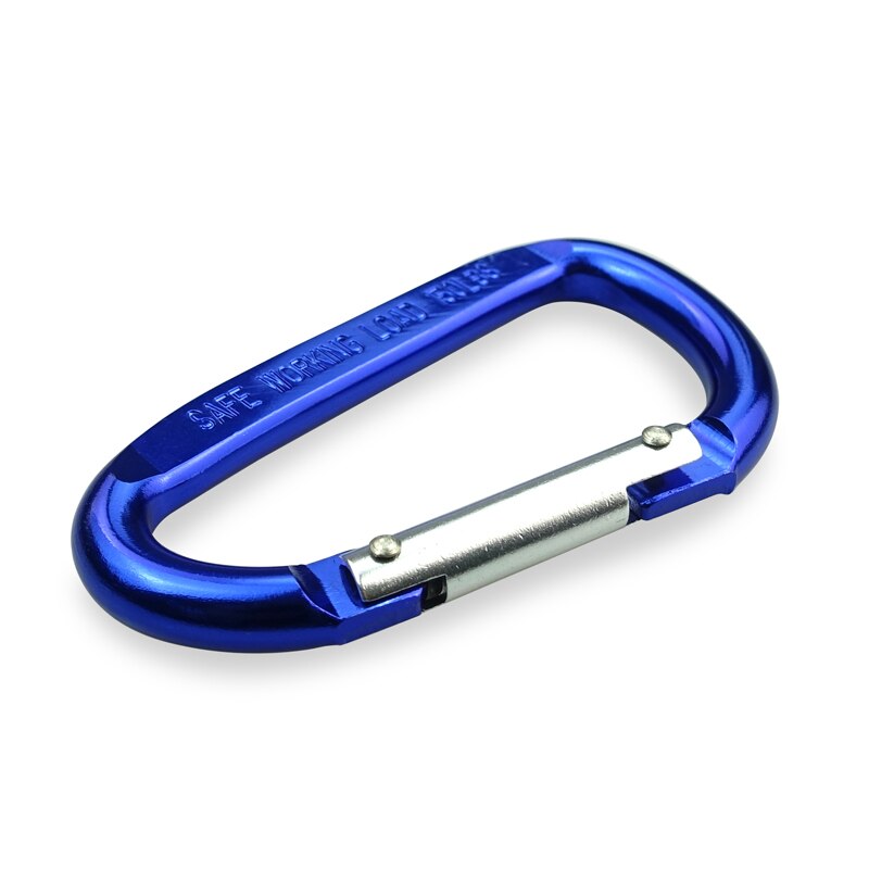 8Mm Carabiner Spring Snap Haak Lente Link Haak Clip Haak D-Ring Snap Haak Aluminium Rugzak Opknoping Sleutelhanger niet Voor Klimmen