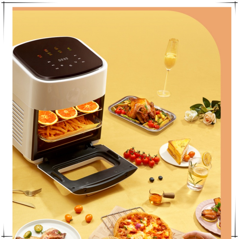15L Oil-free multi-function air fryer household oven multi-function intelligent large capacity automatic French fries fryer