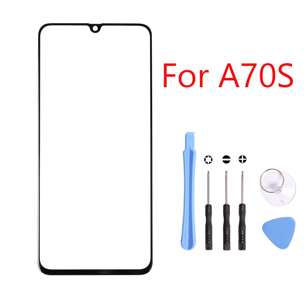 Telefoon Touch Screen Voor Samsung Galaxy A10 A10S A20 A30 A40 A50 A60 A70 Touch Screen Voor Glas Panel Touchscreen lcd Outer Dis: A70S with tool