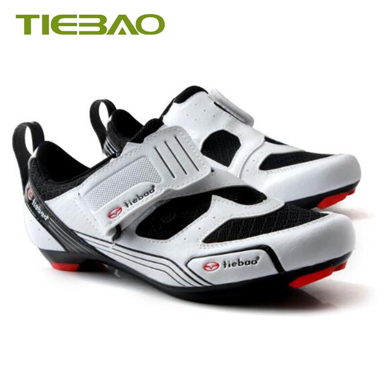 Tiebao Road Cycling Shoes Men Women Sapatilha Ciclismo Triathlon Shoes Self-locking Breathable Chaussure Cyclisme Route