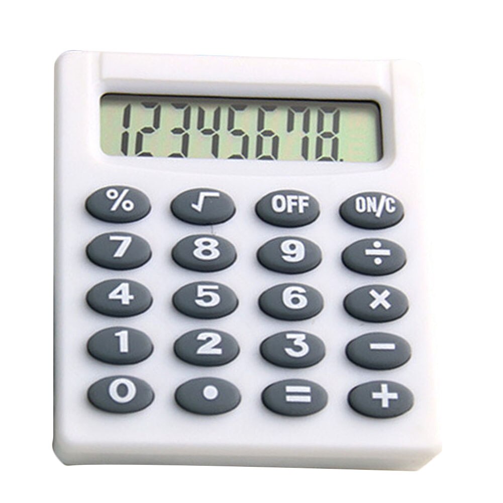 Student Mini Electronic Calculator Candy Color Calculating Office Supplies