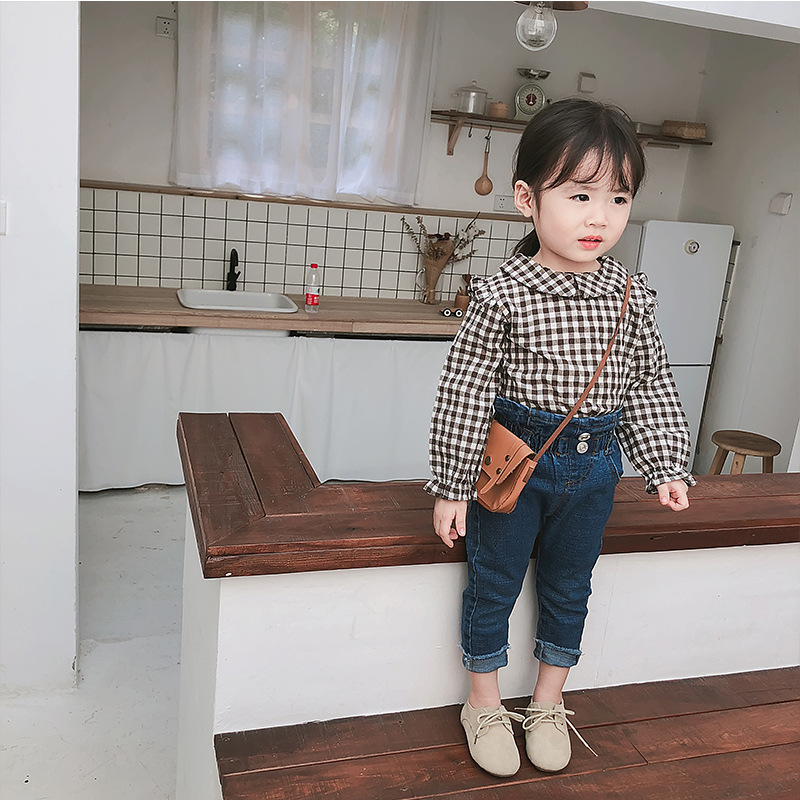 MILANCEL Kids Jeans Skinny Baby Girls Jeans Boys Denim Pants Casual Jeans for Boys Solid Jeans for Kids