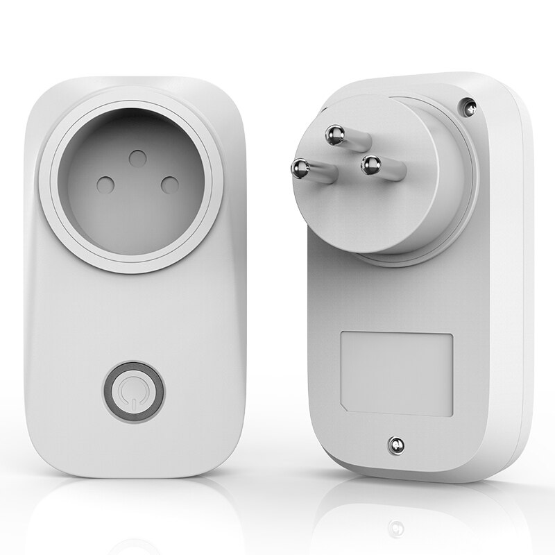 10A 16A WIFI Smart Socket Plug EU UK Swit AU BR FR JP Israel Ita ZA Plug Remote Control Smart Work For Alexa Google Home