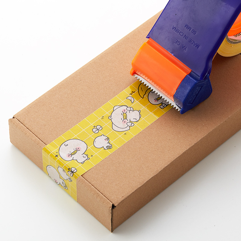4.8Cm 100M Cartoon Leuke Plakband Hoge Sterkte Hoge Viscositeit Diy Cadeau Verpakking Tape Decoratie Carton Sealing Tape