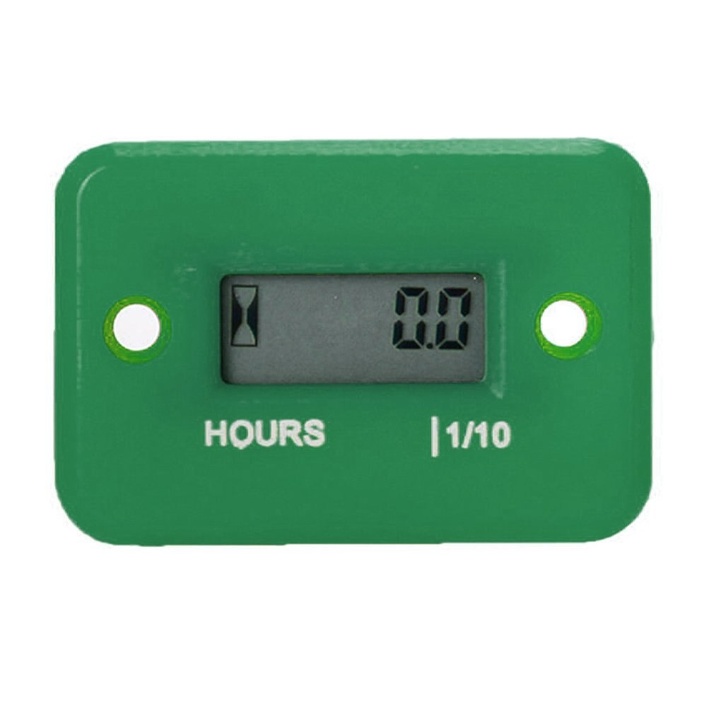 Waterproof Digital Hour Meter for Motorcycle ATV Snowmobile Boat Dirt Gas Engine LCD Digital Hour Meter