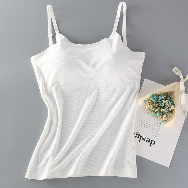Gobetter ice silkki rintaliivit naisille hengittävät crop topit liivi rintaliivit pehmustetut saumattomat alusvaatteet fitness push up bralette toppi: Valkoinen 2