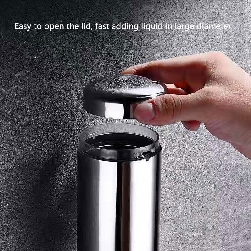 Bathroom Wall-Mounted Stainless Steel Shampoo Bottles Soap Dispenser Bathroom Soap Box Bath Soap Dispensor Bathroom Accessories