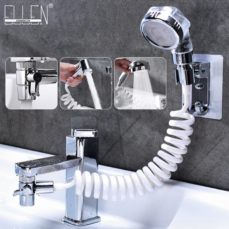 Ellen vandhane udvendigt brusebad hånd toilet vandhane filter fleksibel dragt vask hår hus køkkenvask vandhane vandbesparende  el1020