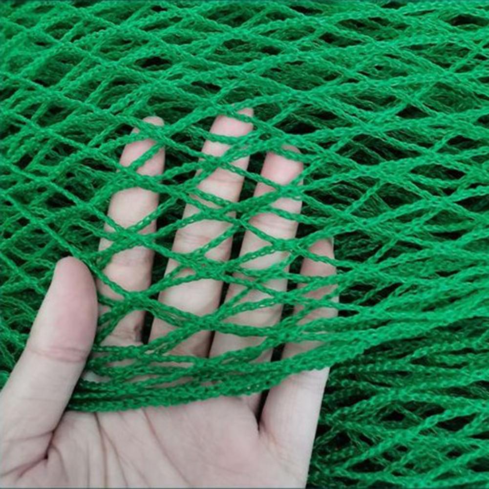 Green Golf Practice Barrier Net Durable Rugged Weatherproof Golf Practice Net 2*2M