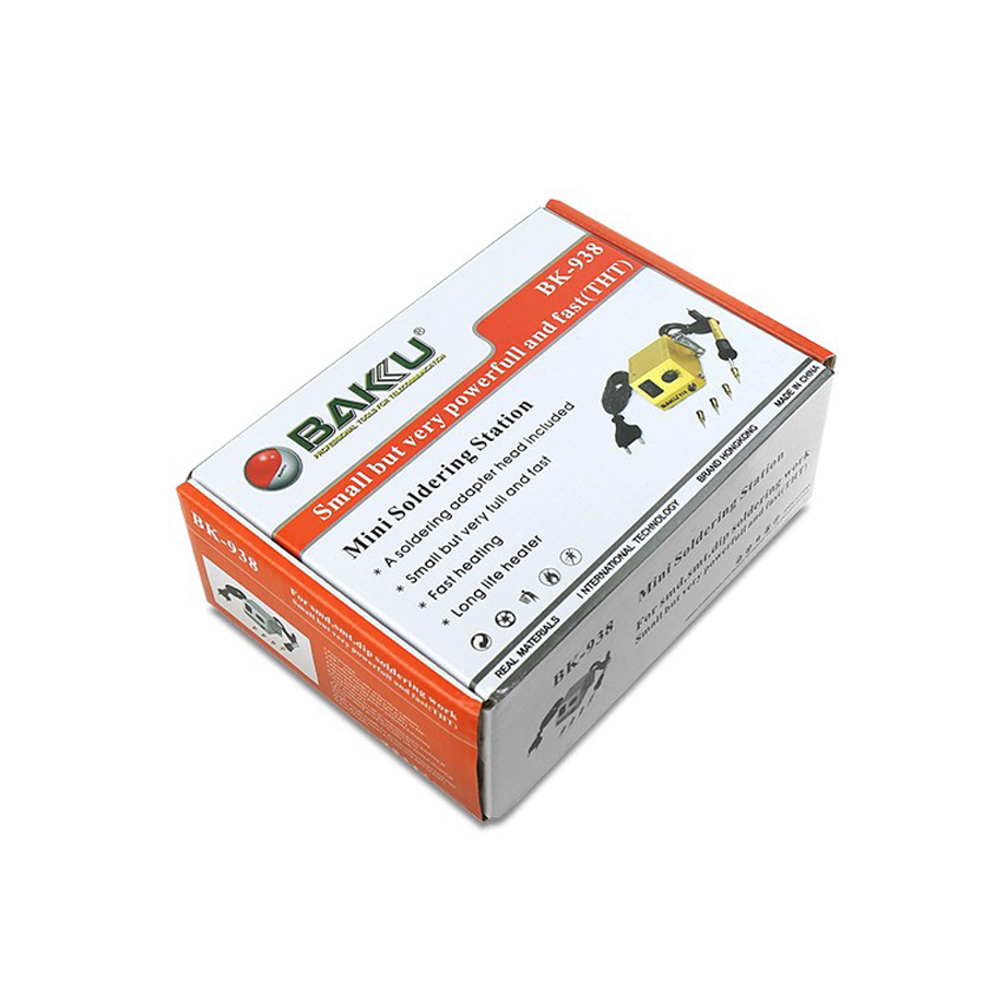 Estación de soldadura BAKU BK-938, soldador de calentamiento rápido para reparación de teléfono SMD SMT DIP, 220V / 110V
