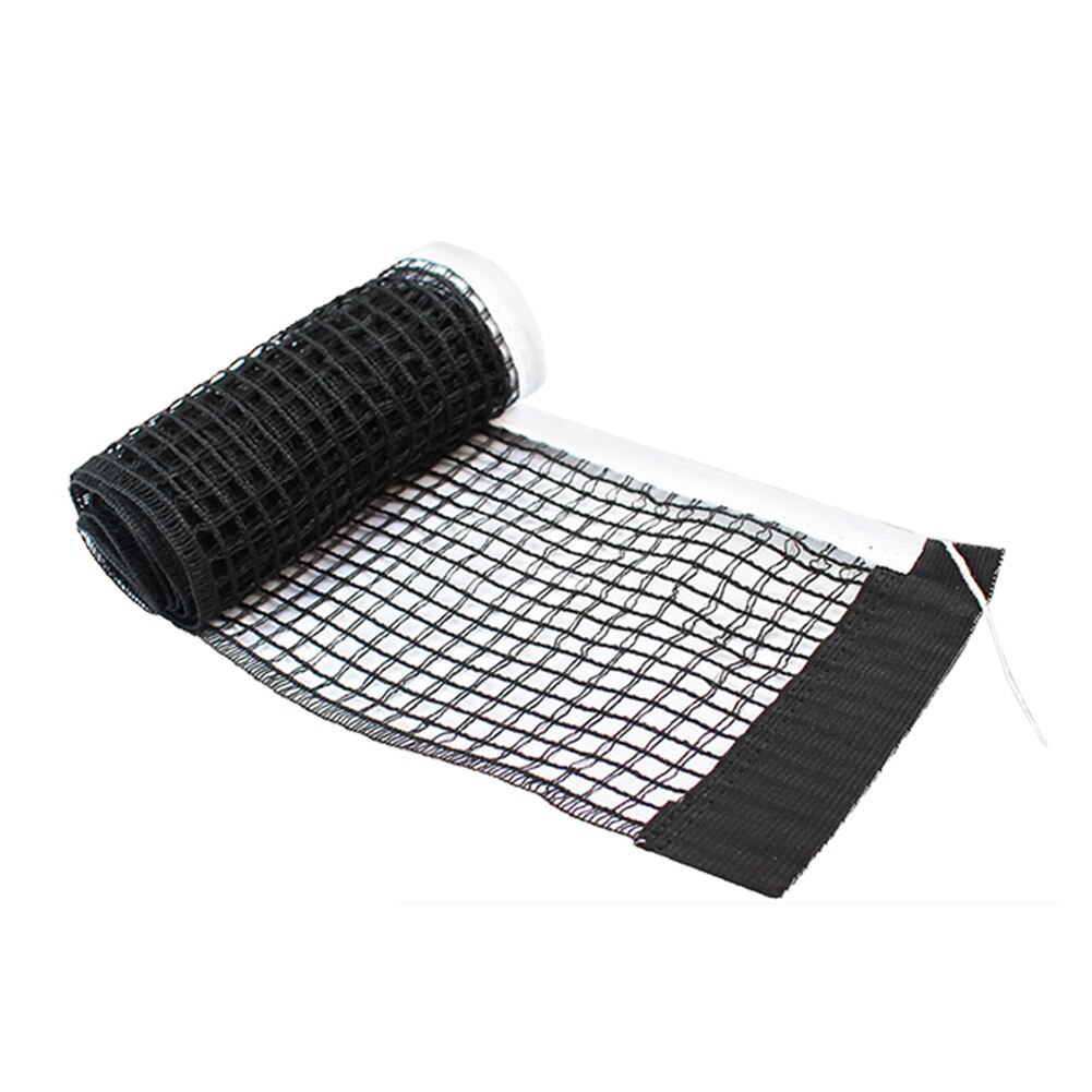 Black Sports Equipment Table Tennis Table Net Ping Pong Rack Replacement Mesh Sports Equipment Simple Portable Indoor