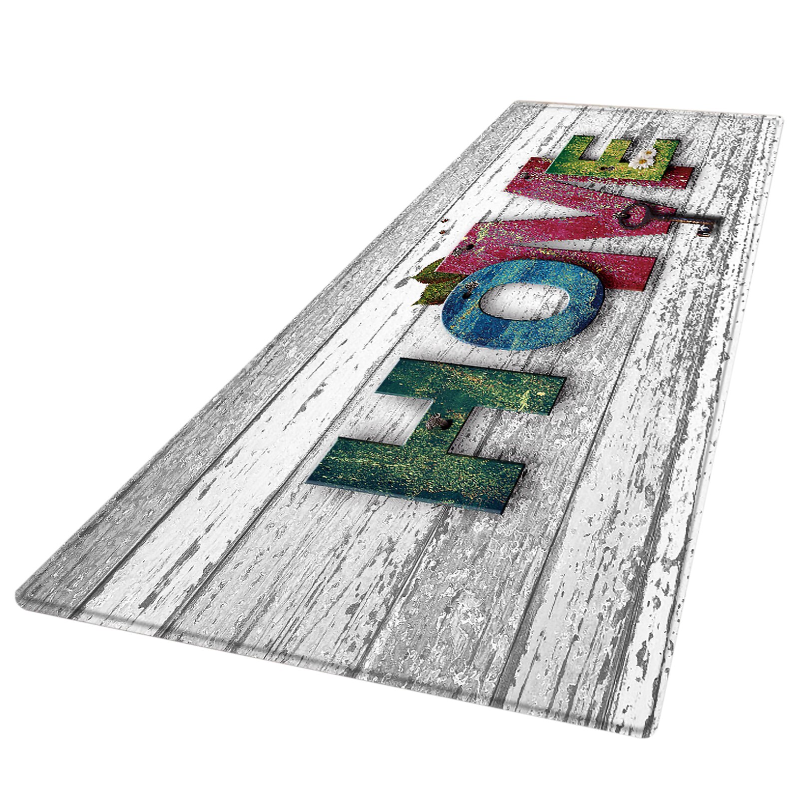 Anti-dérapant maison cuisine tapis salle de bain tapis entrée balcon jardin hôtel paillasson Tapete chambre petits tapis lavage en Machine: 40x60cm / 3