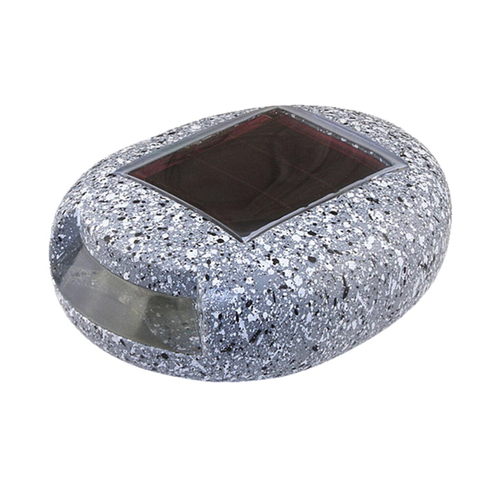 2 sztuk solarna lampa imitacja kamienia wodoodporna energia słoneczna lampka drogi podjazd podjazd światło krajobrazu na zewnątrz na zewnątrz (szary)