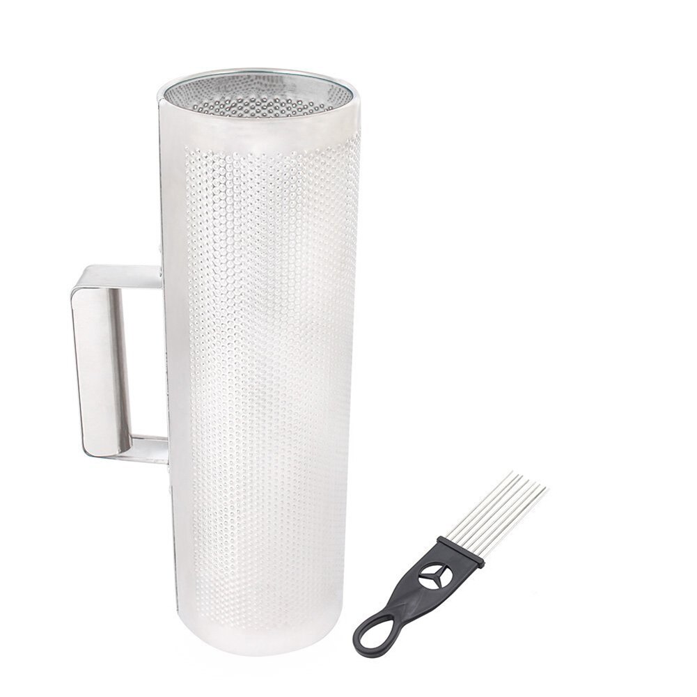 Instrument de musique à Percussion en métal, tonneau de sable, jouet pour enfants avec brosse de grattage, accessoires d&#39;équipement de musique