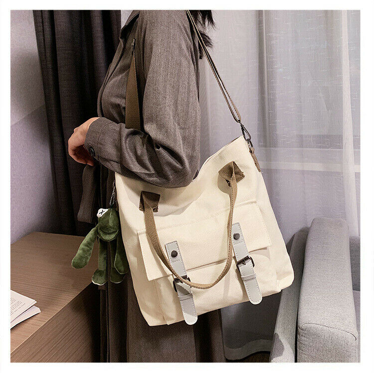 Dames crossbody messenger schoudertas canvas tas dames handtas