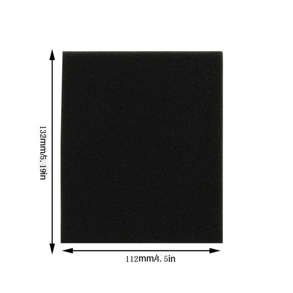 0996 esponja de filtro para aspiradora doméstica Fc8140 Fc8142 Fc8144 accesorios de filtro de algodón 132x112x10mm