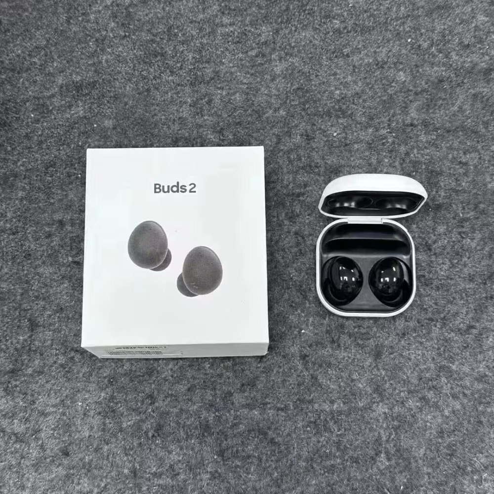 Buds 2 r177 langattomat bluetooth-kuulokkeet tws stereo mini korvanapit urheiluun pitkä akunkesto: Musta